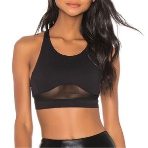 Alo Glance Mesh Detail Sports Bra